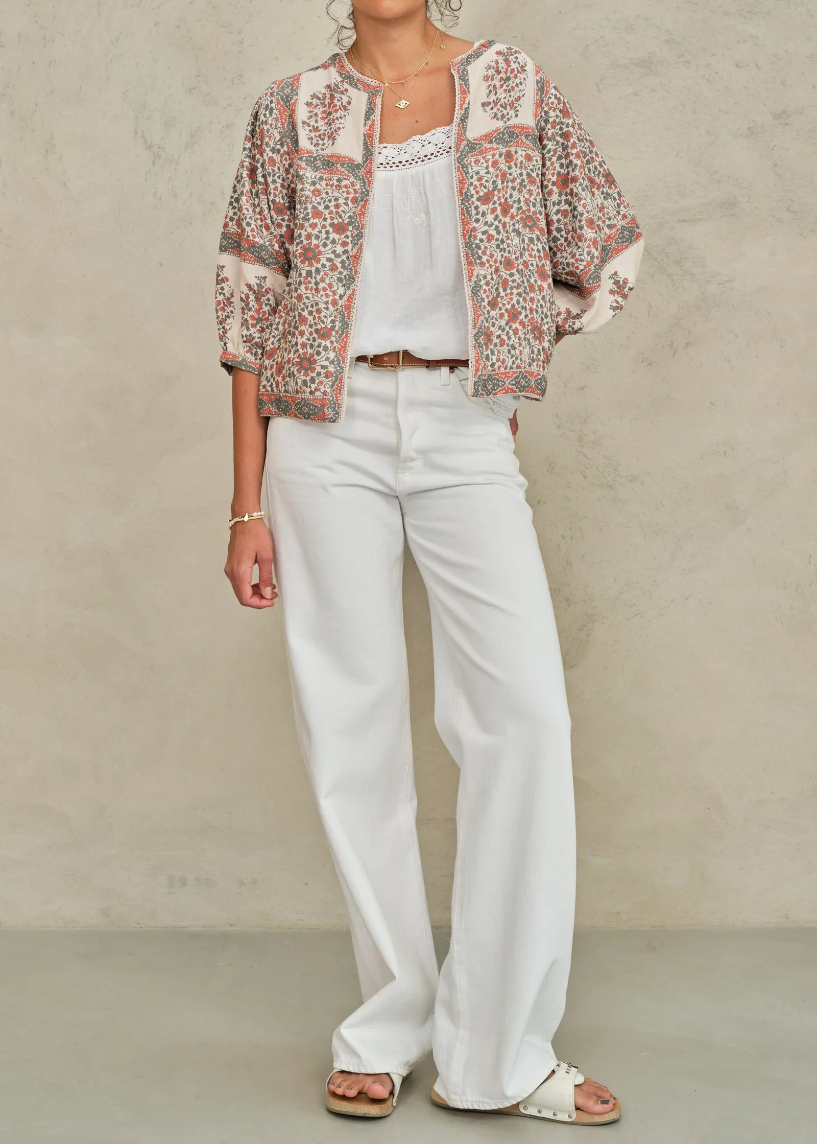 M.A.B.E Apparel della jacket rust and khaki