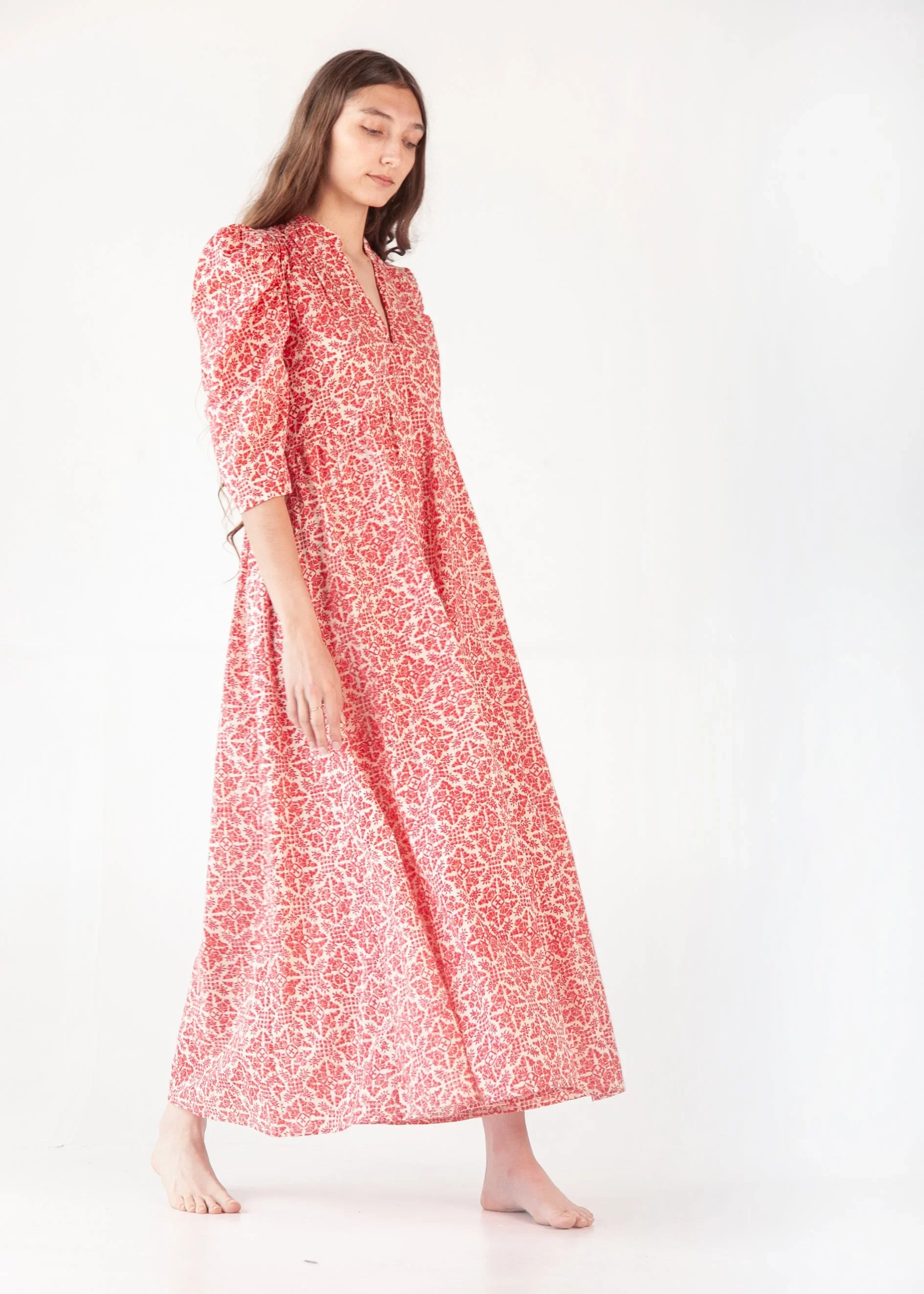 Matta New York Vayu Tindora Dress red