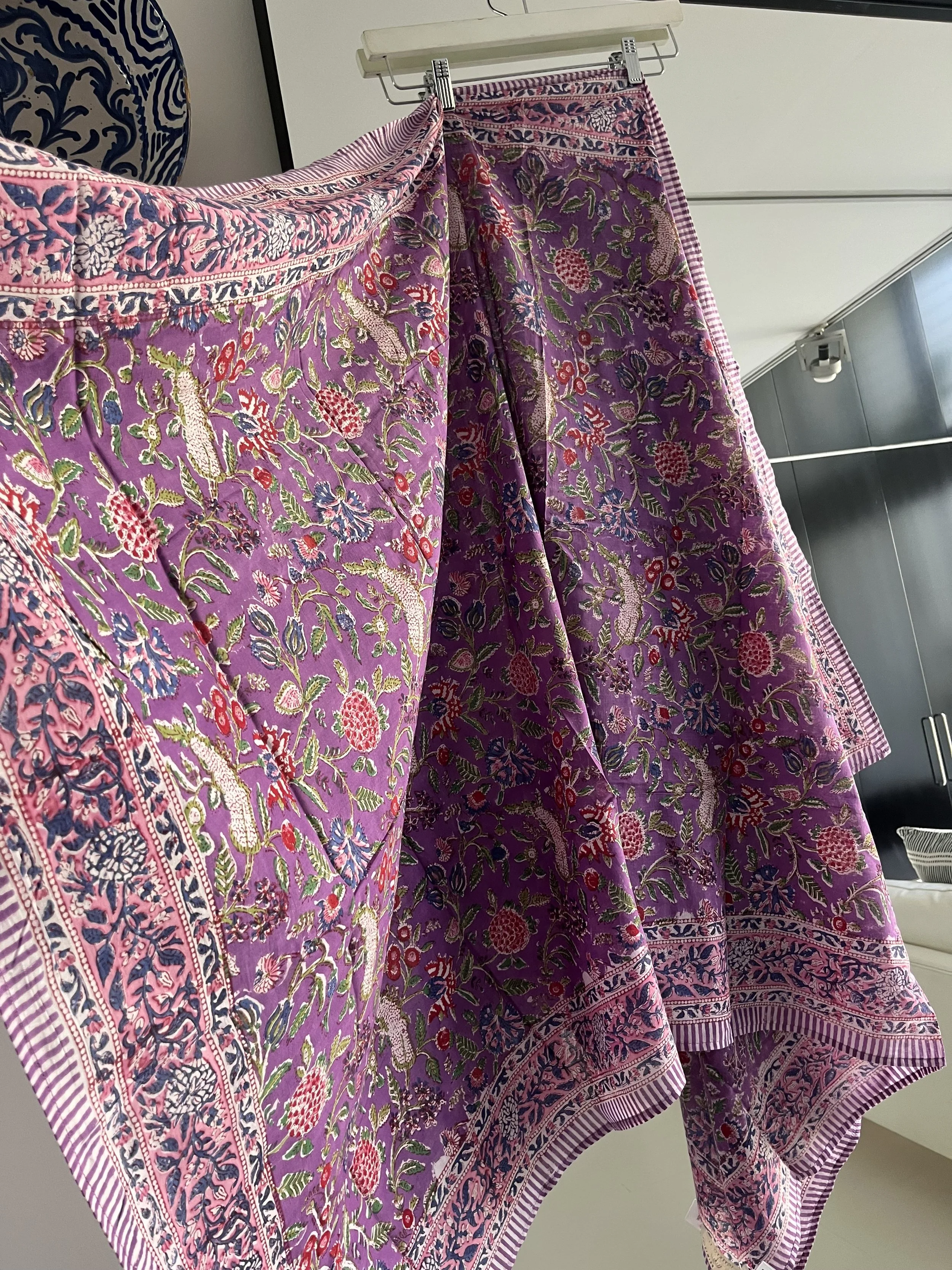 la gambade french patterned beach sarong