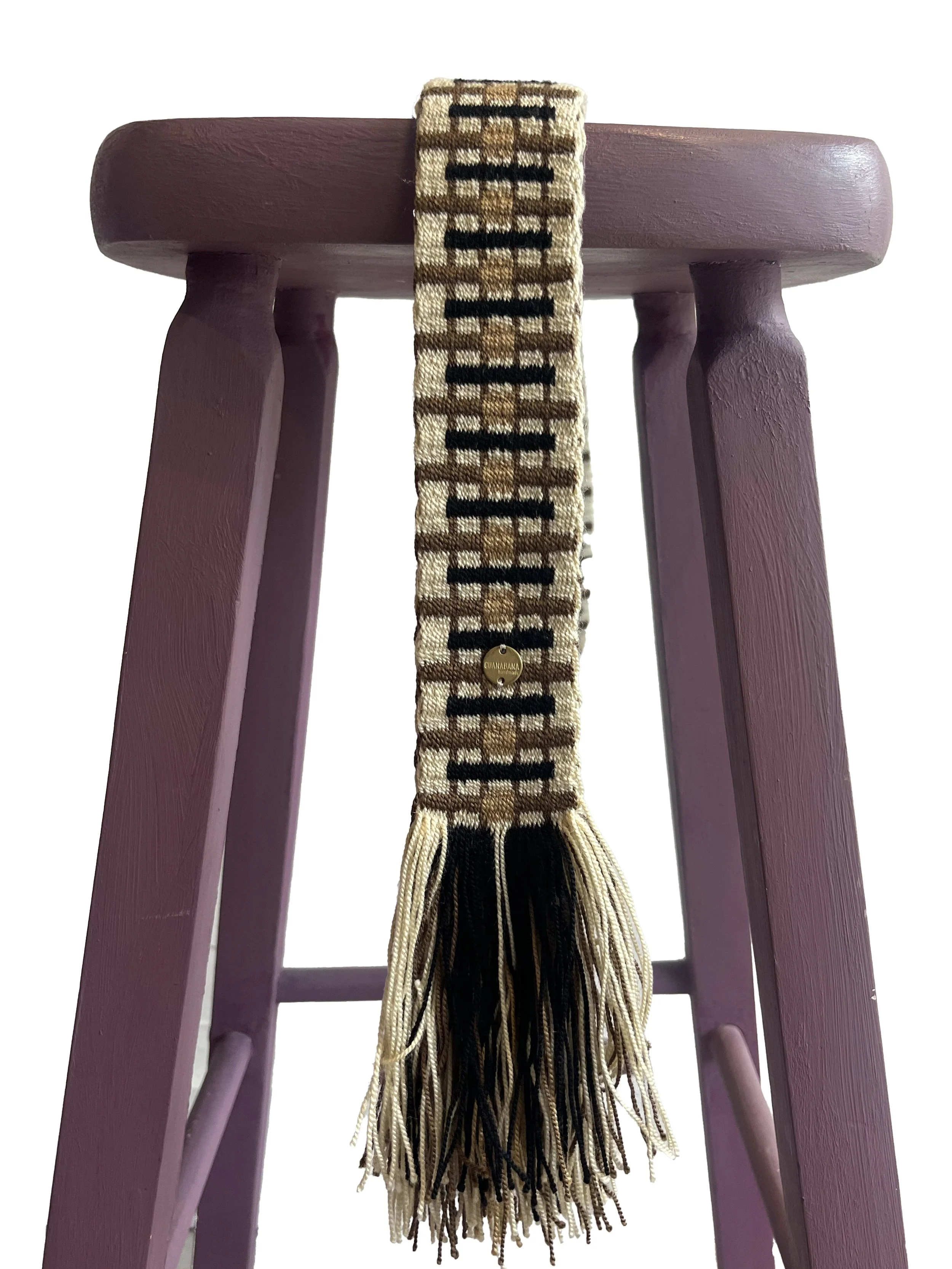 Guanabana Handmade belt beige