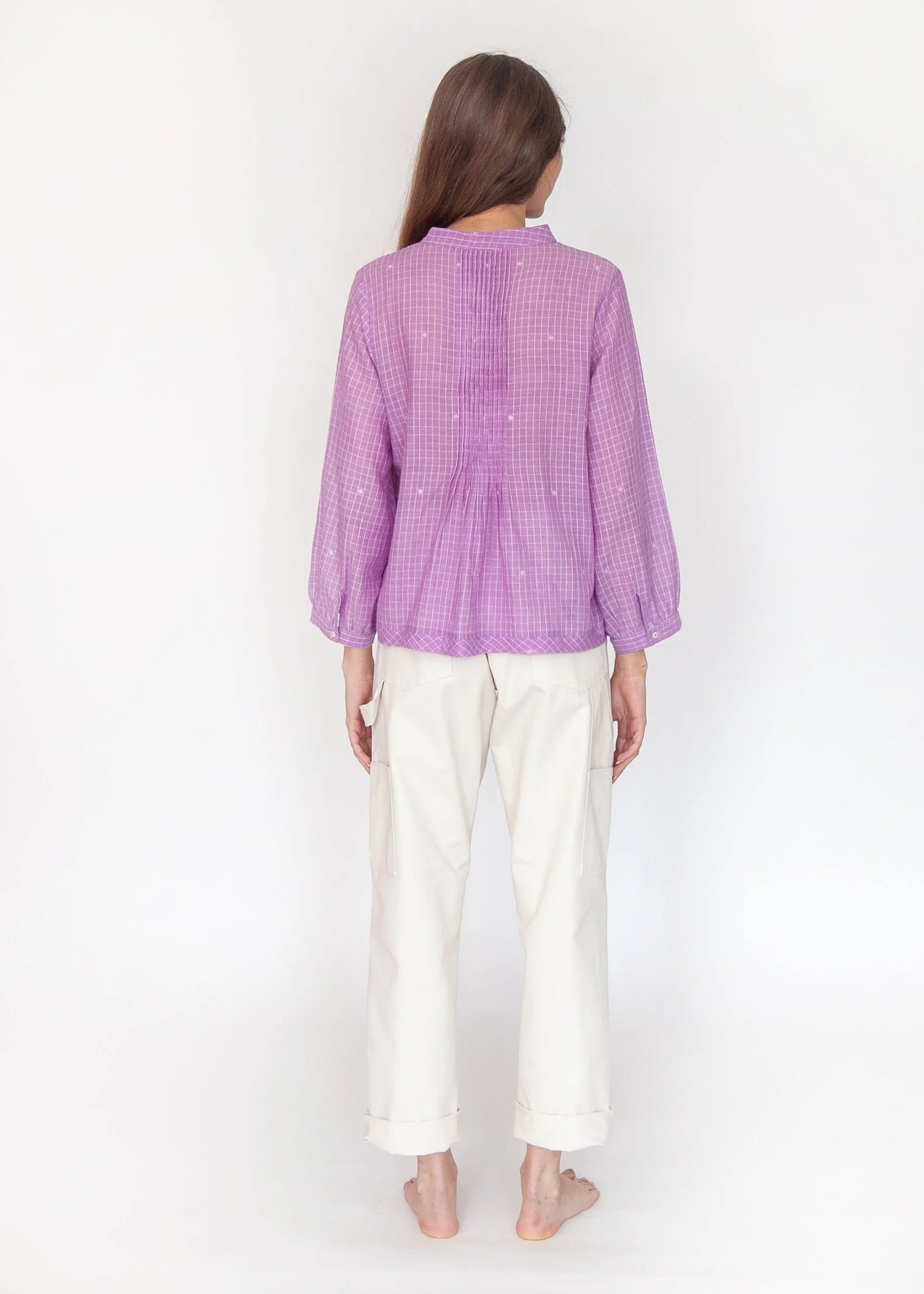Matta New York alma check jamdani top