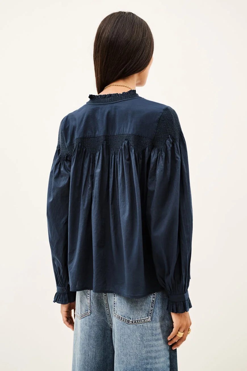 Ba&sh tonia shirt blue