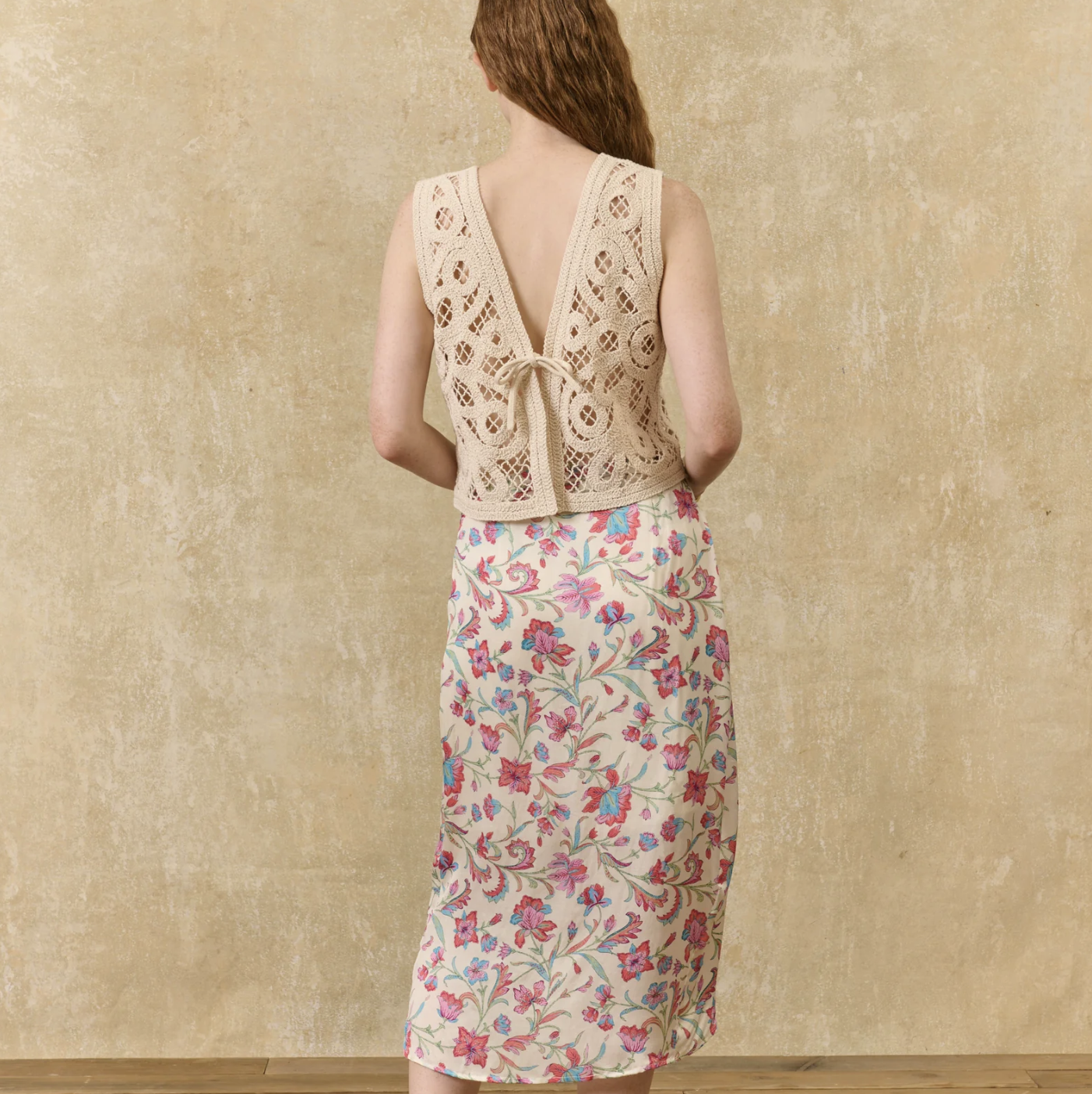 Louise Misha Gloria Top on model back