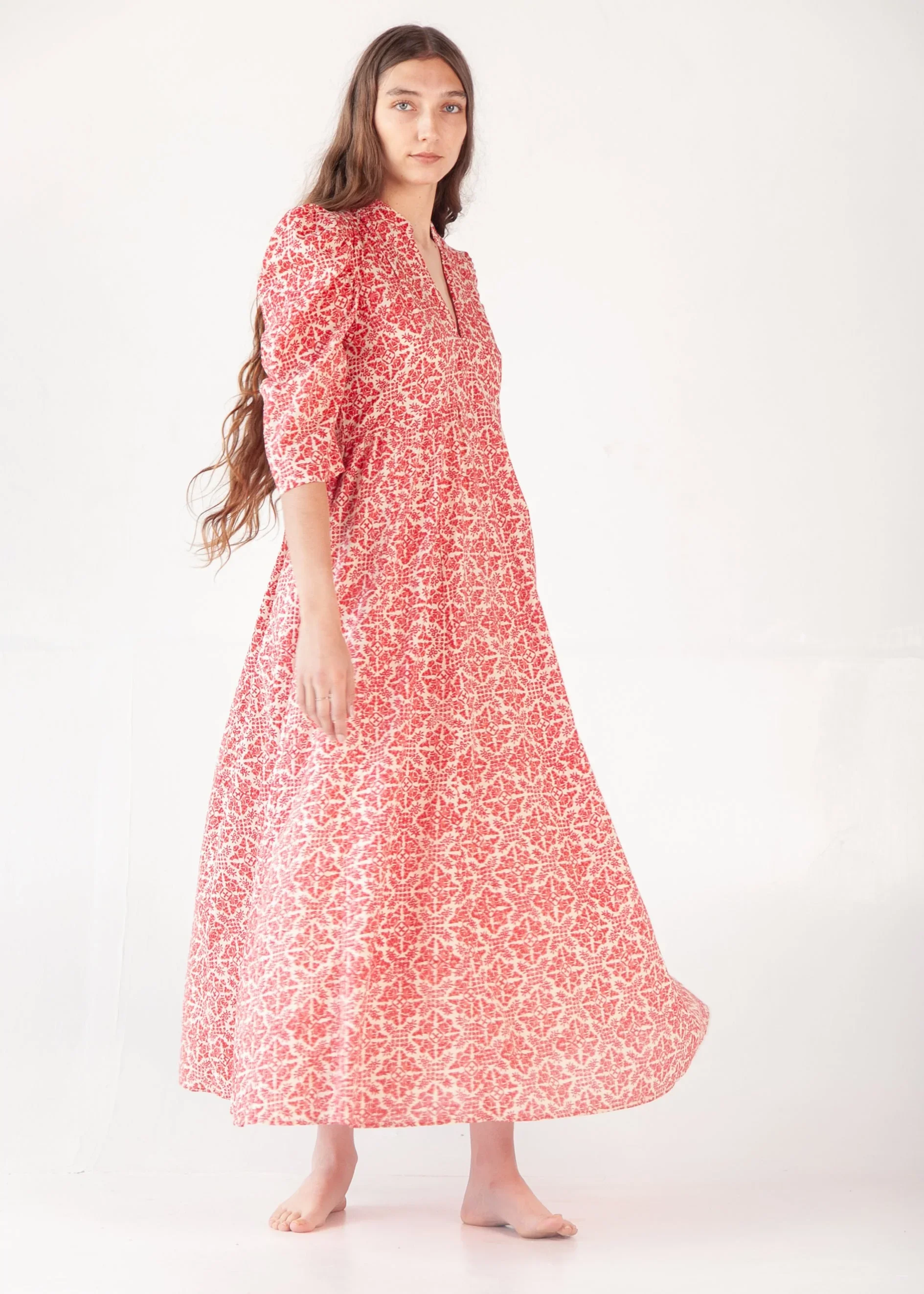 Matta New York Vayu Tindora Dress red