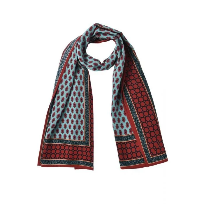 D'Ascoli Riga Scarf red