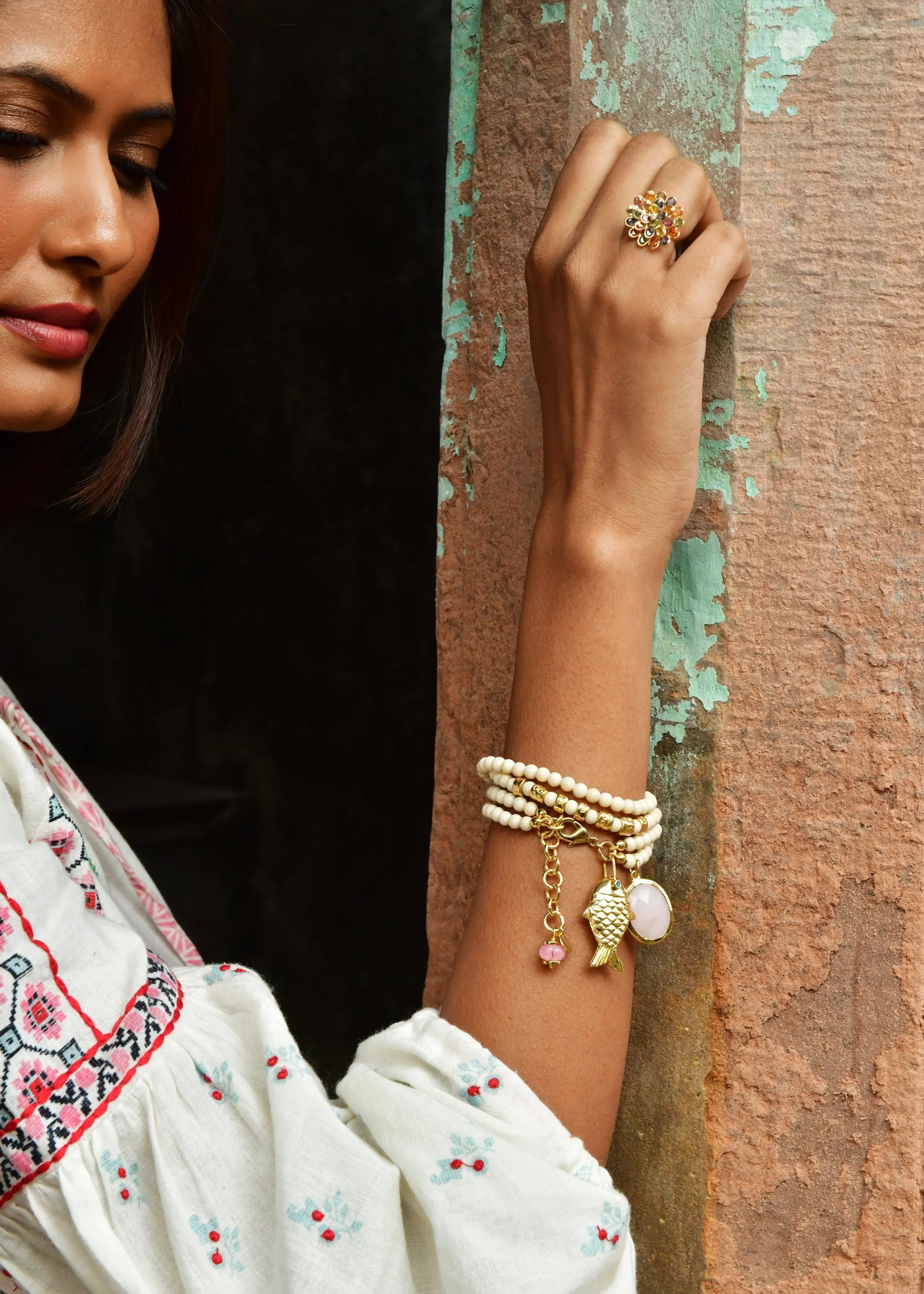 Sara Lashay Raani Grace bracelet pink