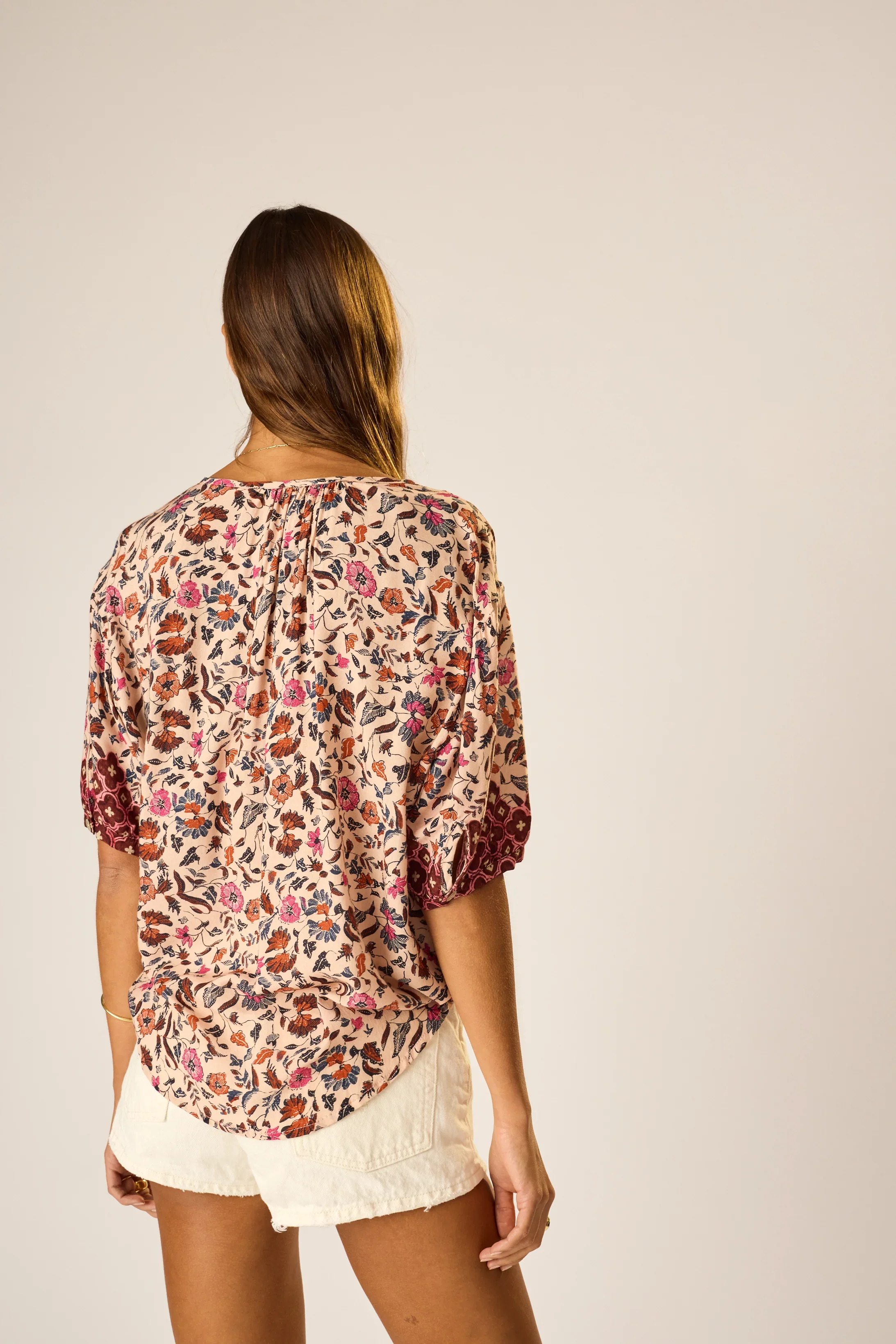 Natalie Martin violet top
