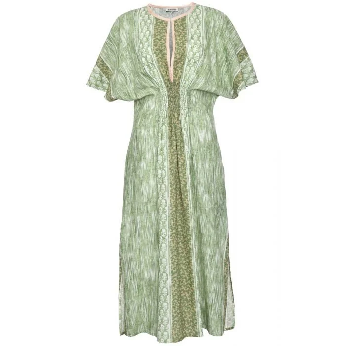 D'ascoli Spray Dress pink and green