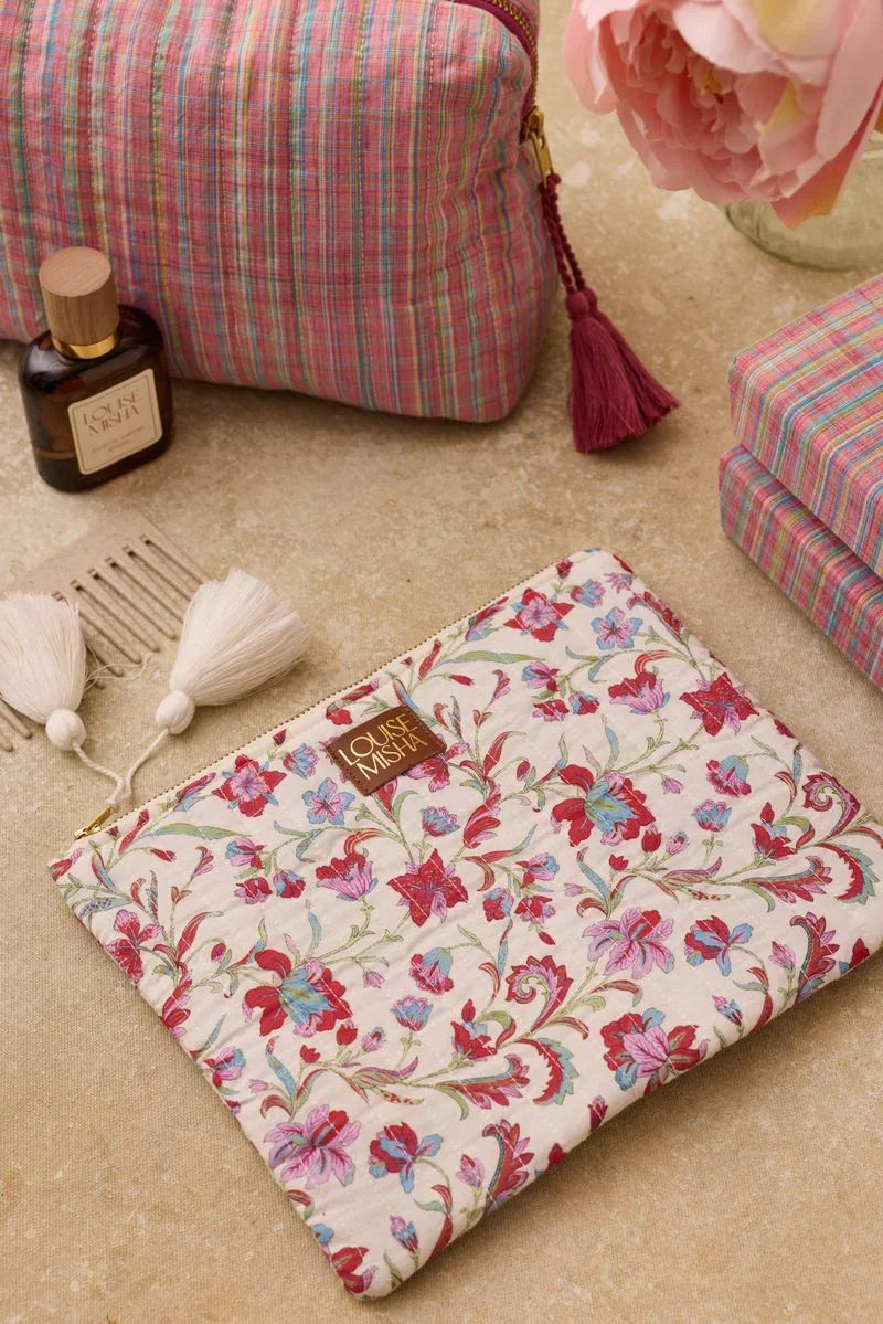 Louise Misha Domina Purse cream floral haven