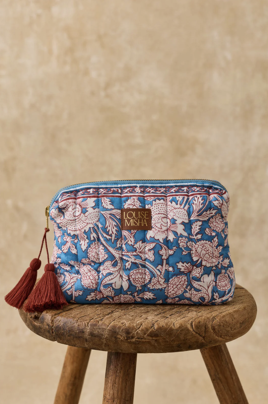 Louise Misha Teiki Pouch blue mountain athens small
