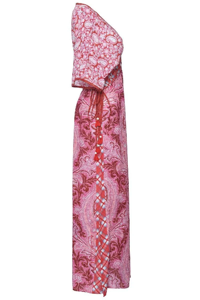 D'Ascoli Linsey Dress red and pink