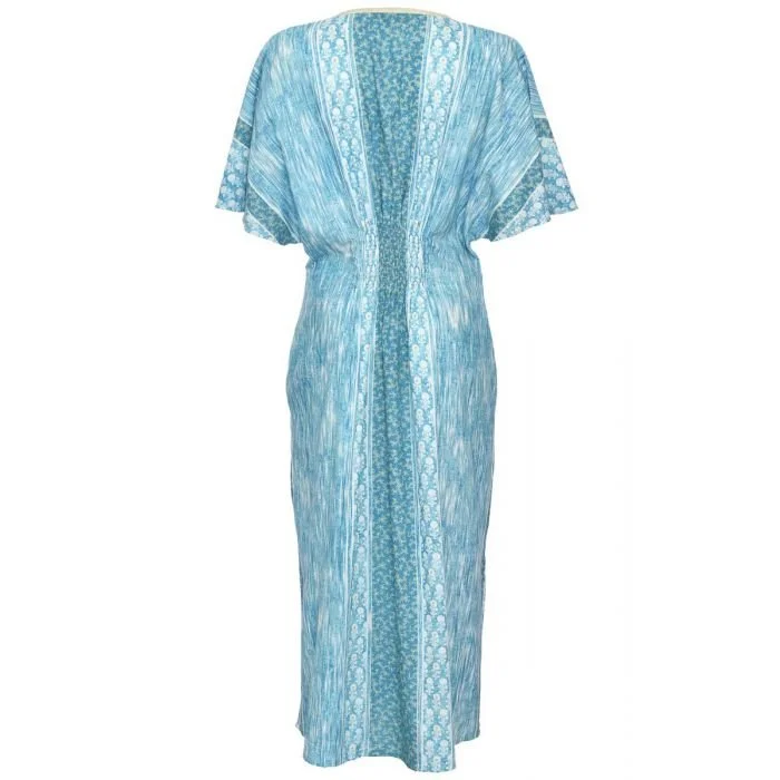 D'ascoli Spray Dress blue cotton