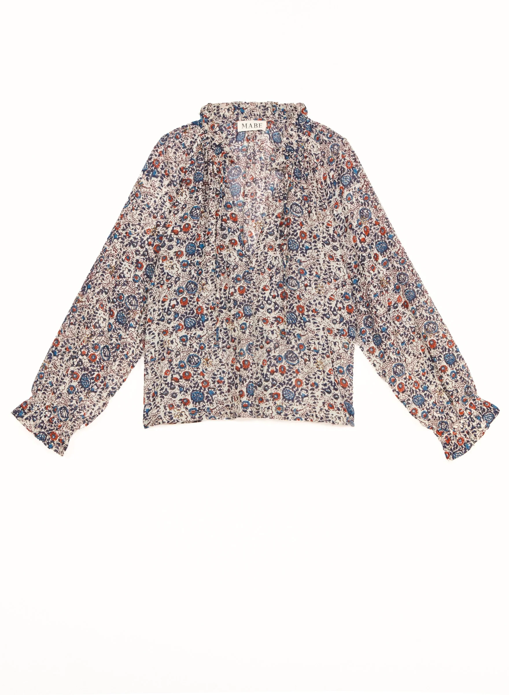 M.A.B.E Apparel cass long sleeve blouse