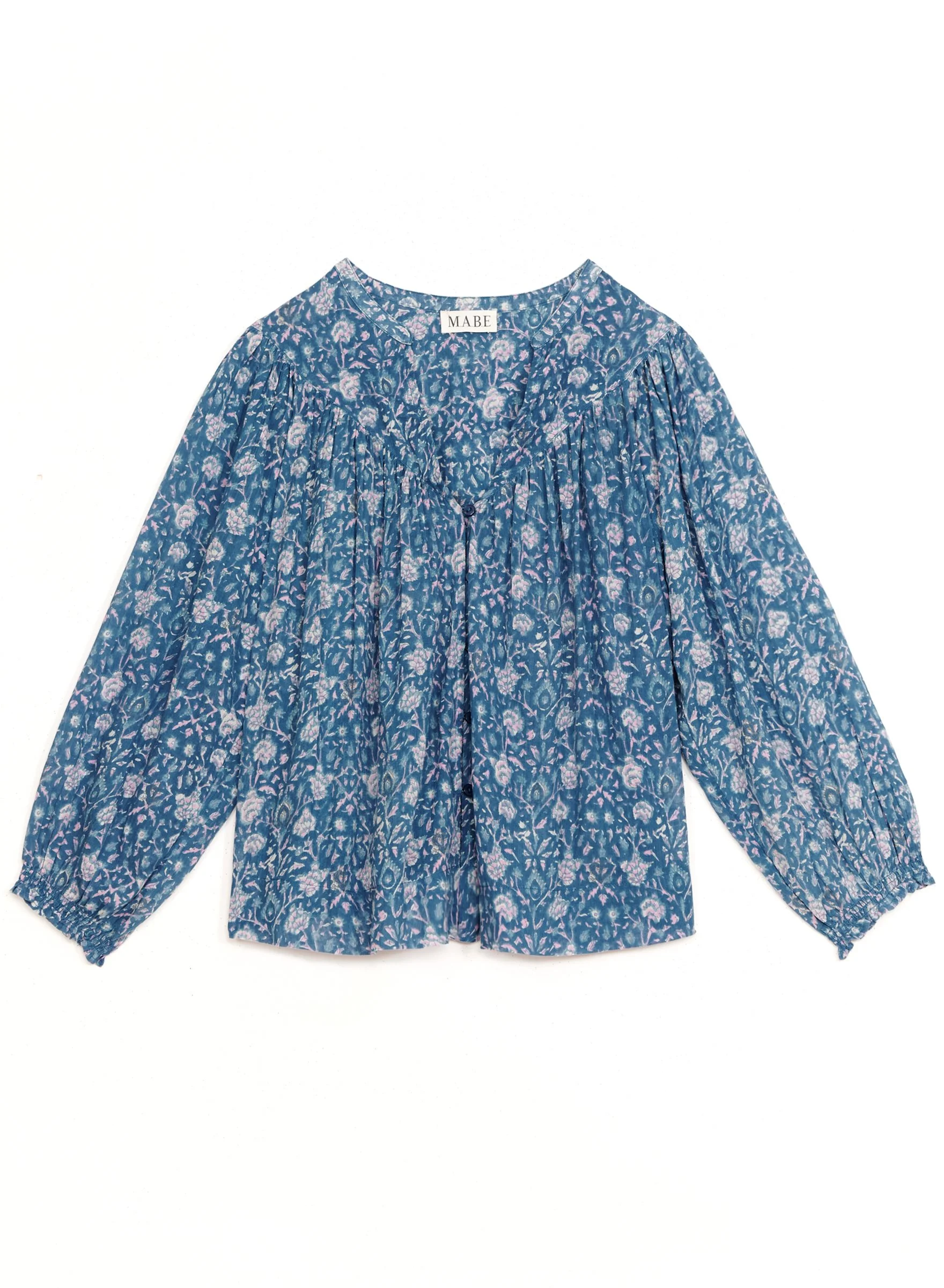 M.A.B.E Apparel myla long sleeve blouse