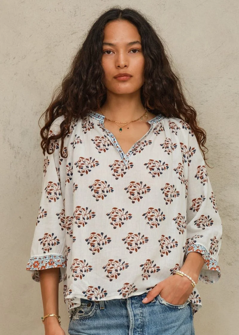 M.A.B.E Apparel stella long sleeve blouse