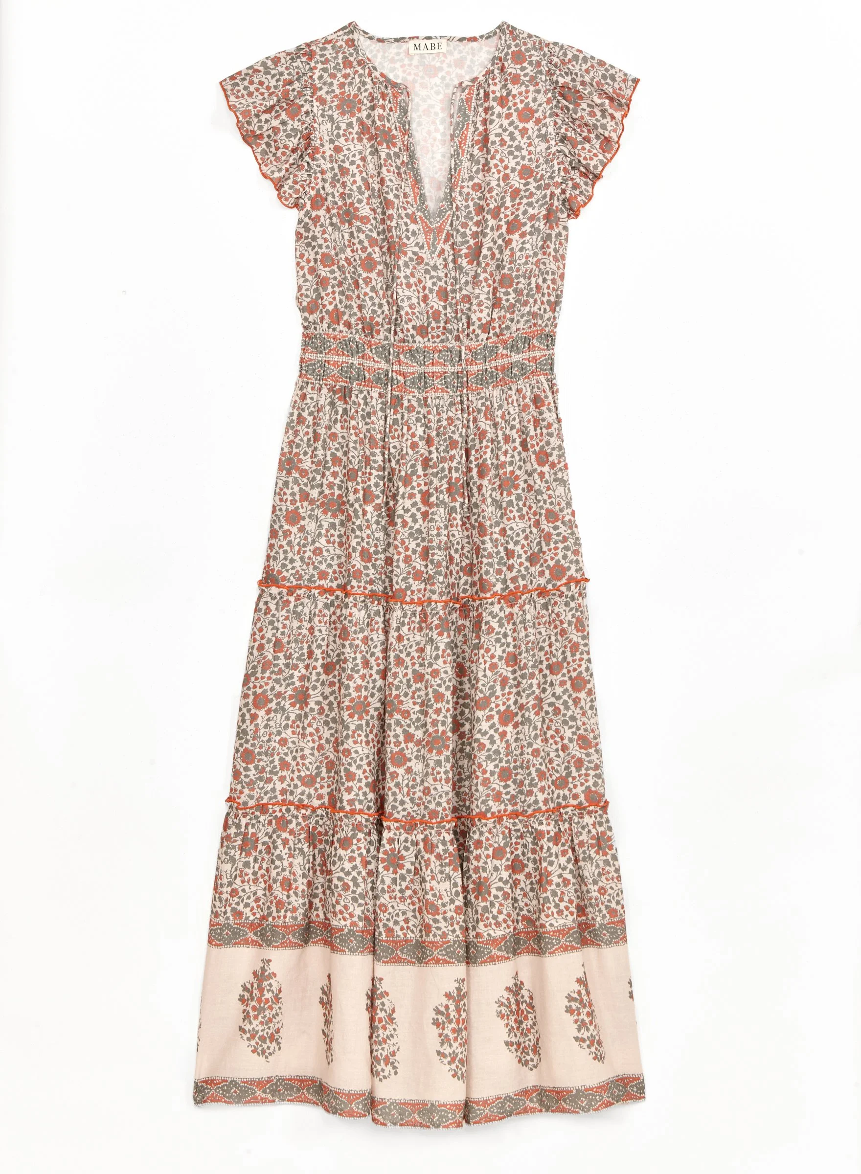 M.A.B.E Apparel della maxi dress olive