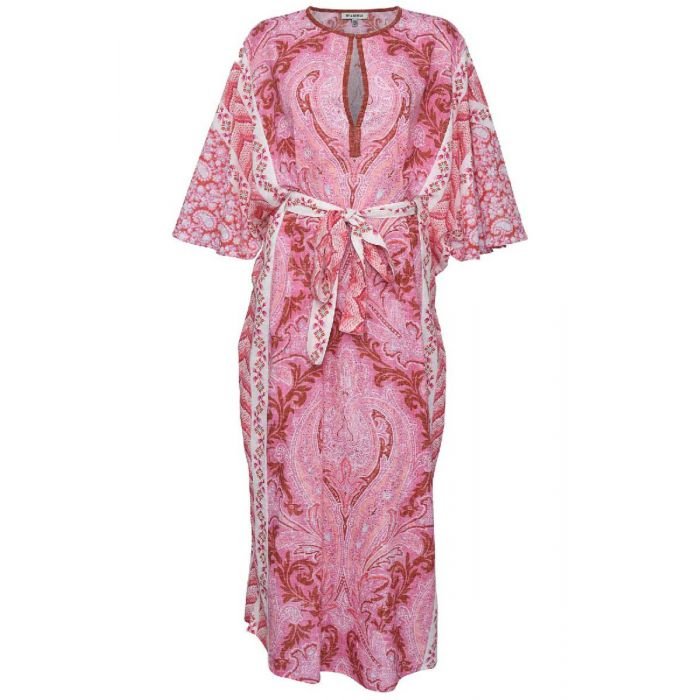 D'Ascoli Katia kaftan red and pink