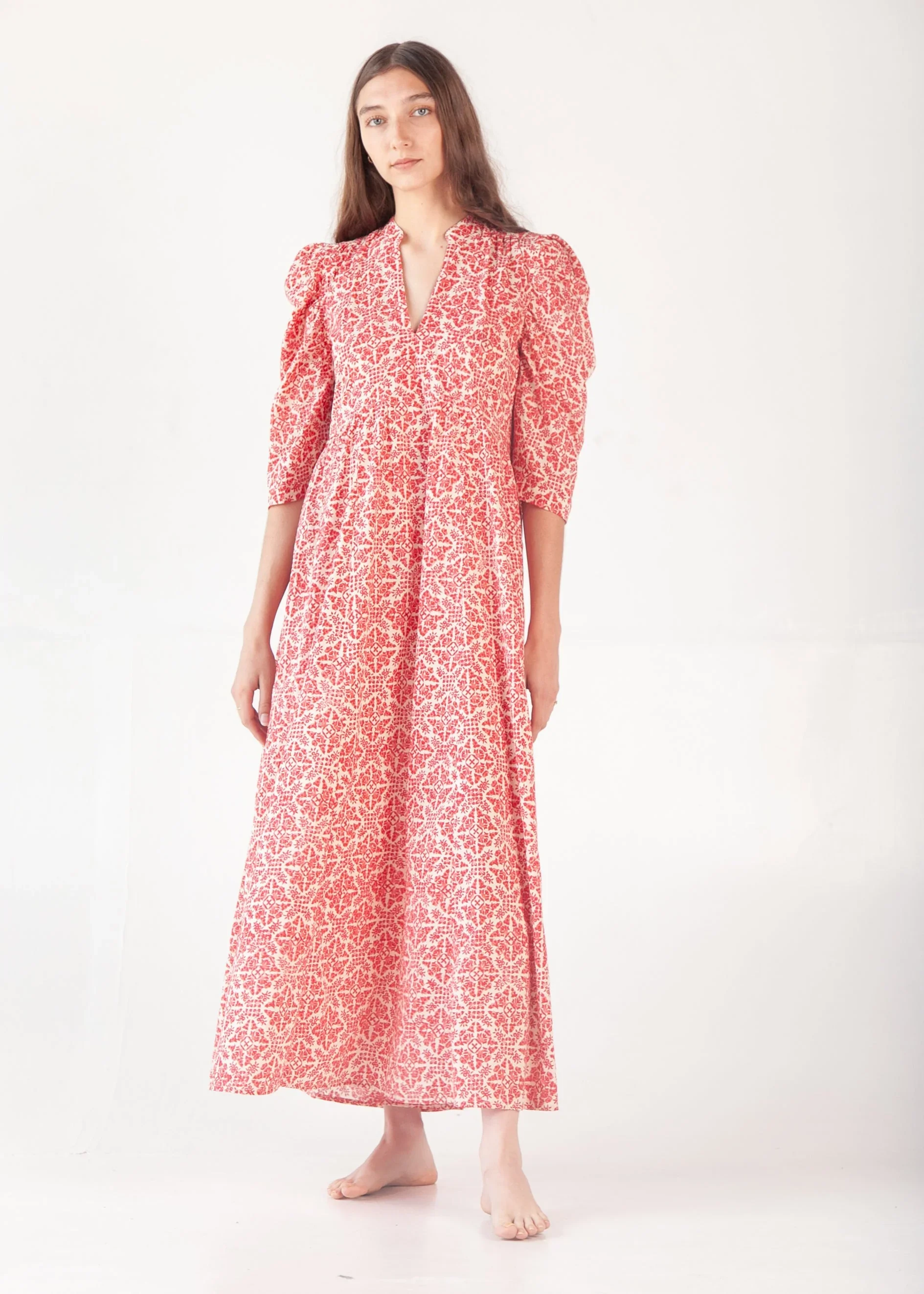 Matta New York Vayu Tindora Dress red