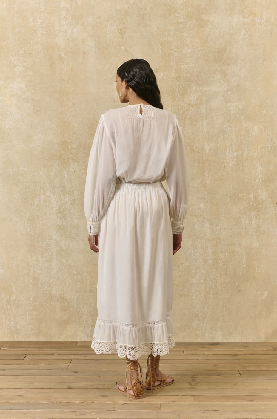 Louise Misha Leonide Shirt on model back