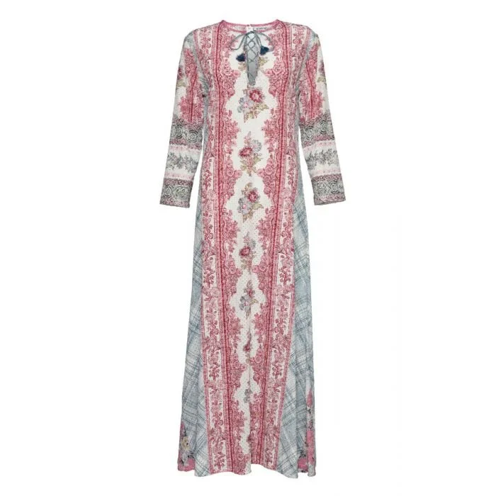 D'ascoli Cora Dress pink and blue