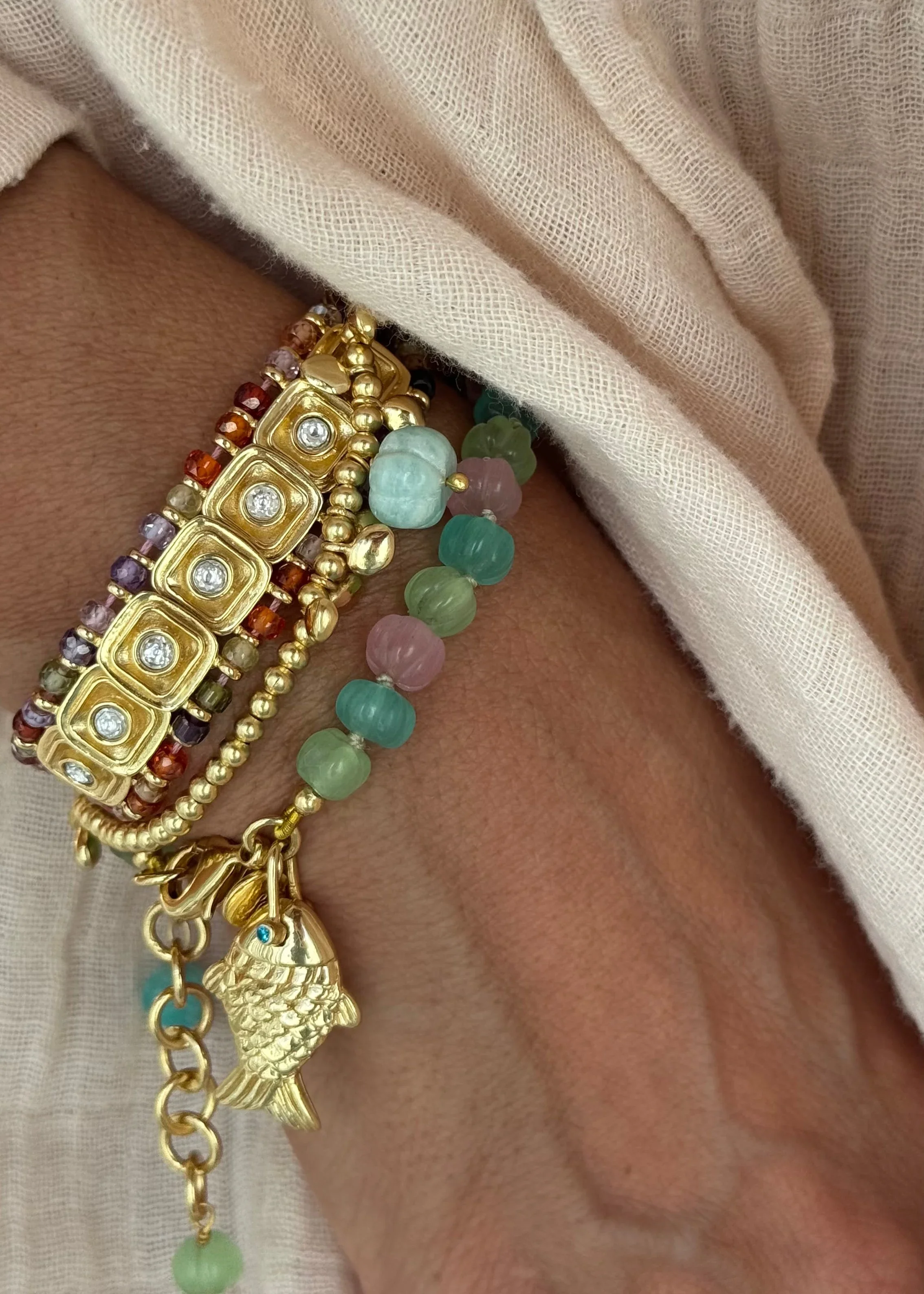 Sara Lashay violet bracelet