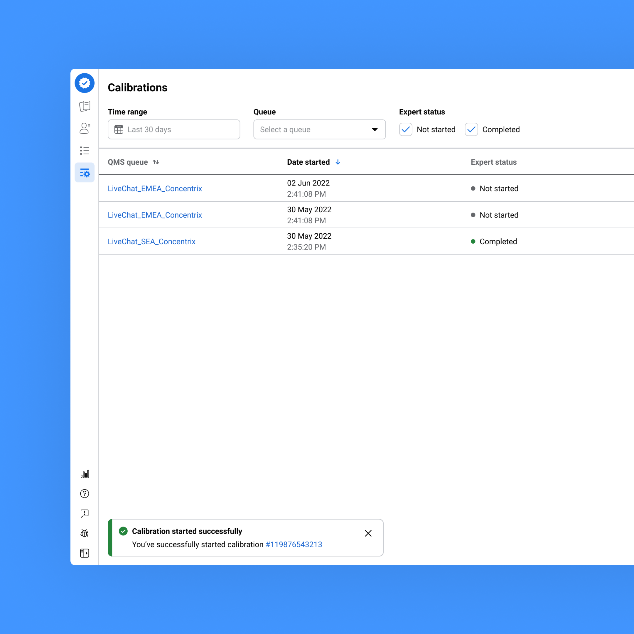Meta – Quality Management System