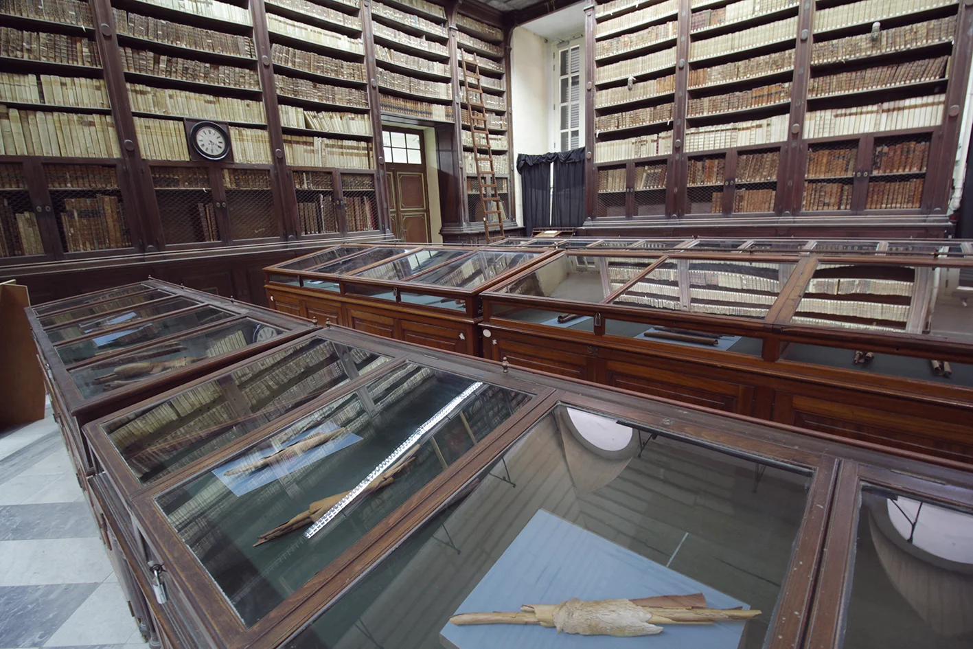 De-Scroll installation at the National Library in Valleta, Malta (2015).