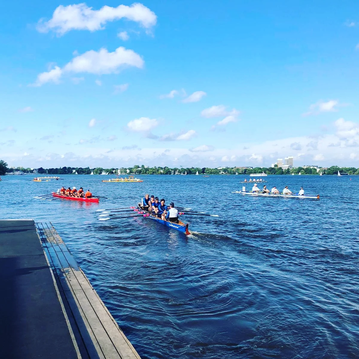 Hamburger Staffelrudern Juni 2019