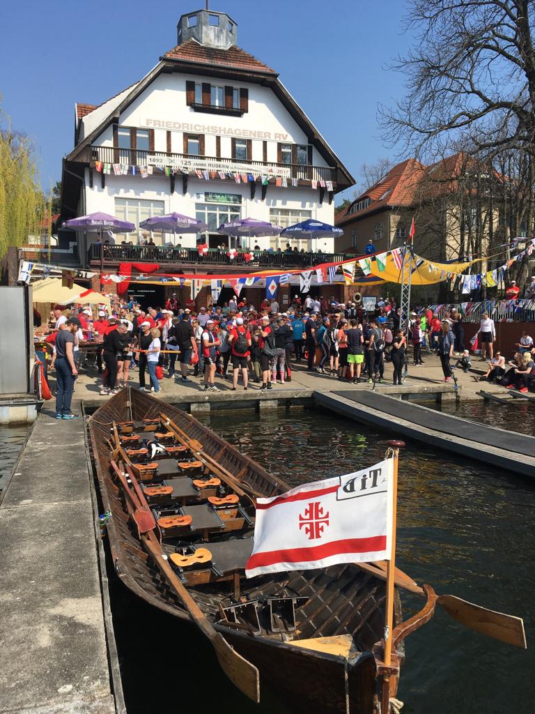 Anrudern beim Friedrichshagener RV