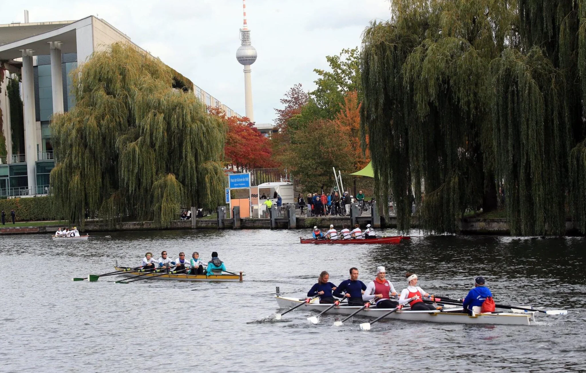 Familien-Mix-Vierer bei „Quer durch Berlin“