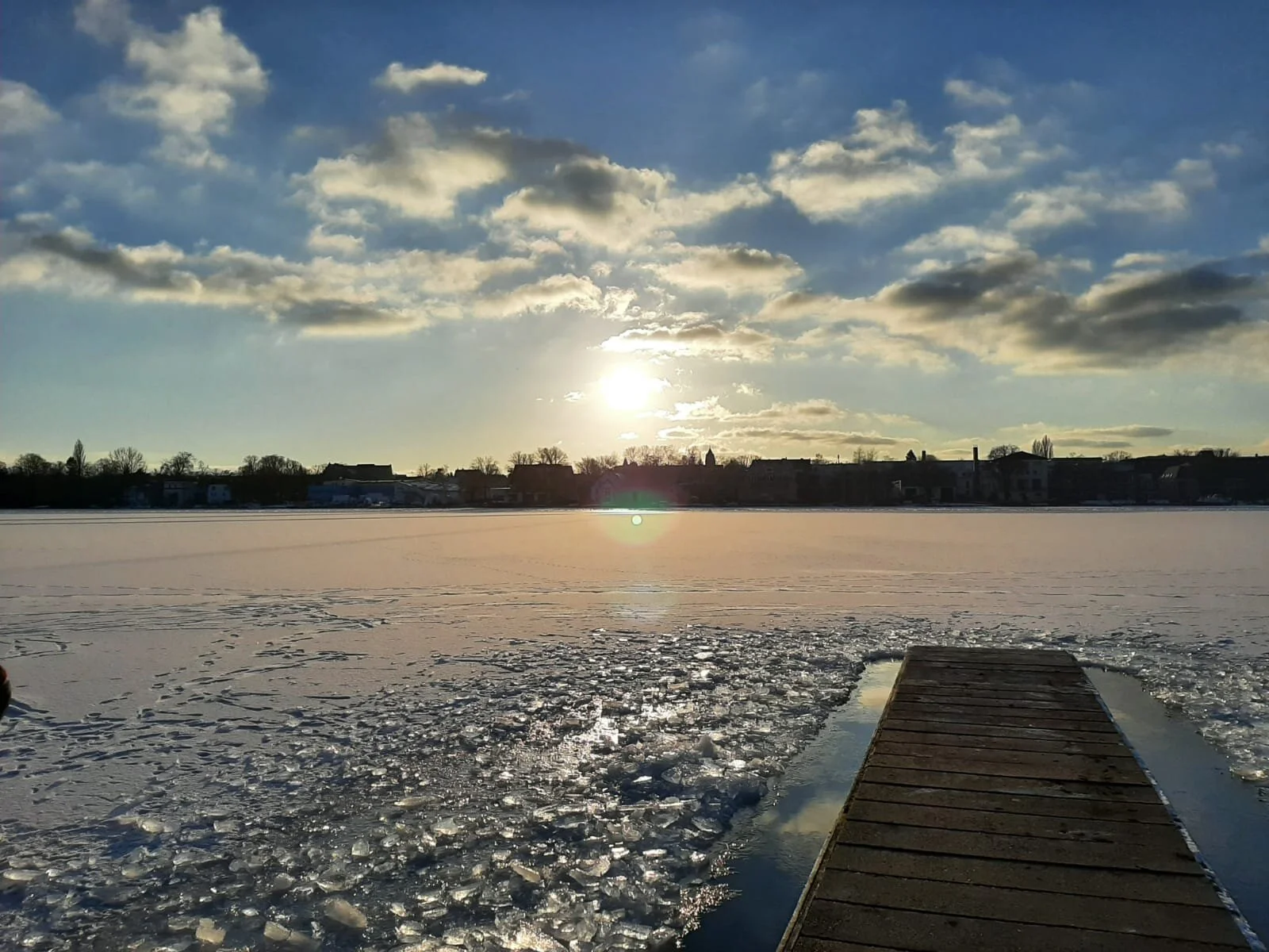 Stegdienst ... vom Eise befreit 