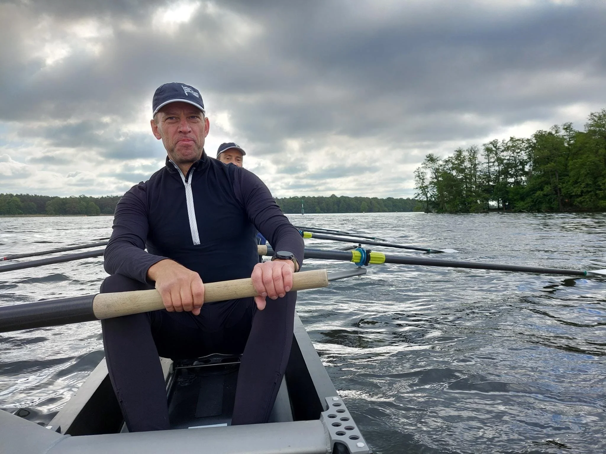“Jungfernfahrt” mit dem neuen Rennachter