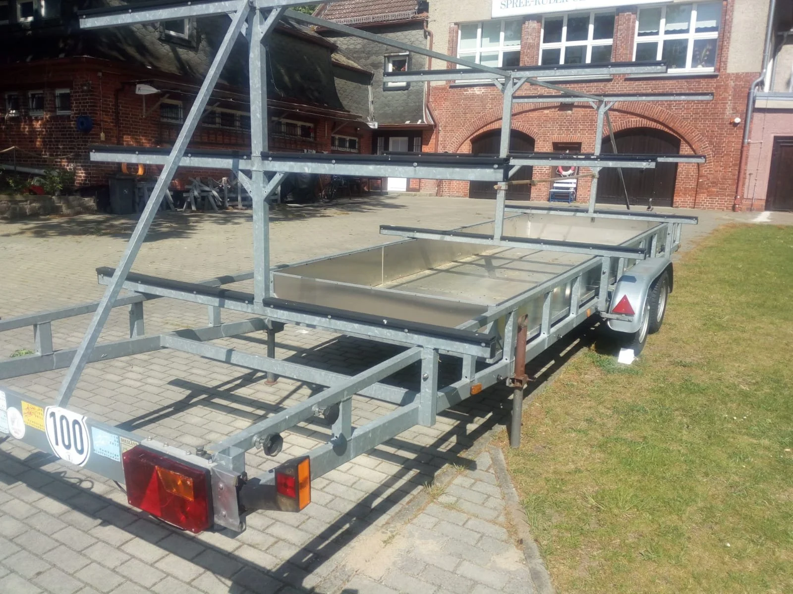 Instandsetzung des Großen Bootsanhängers