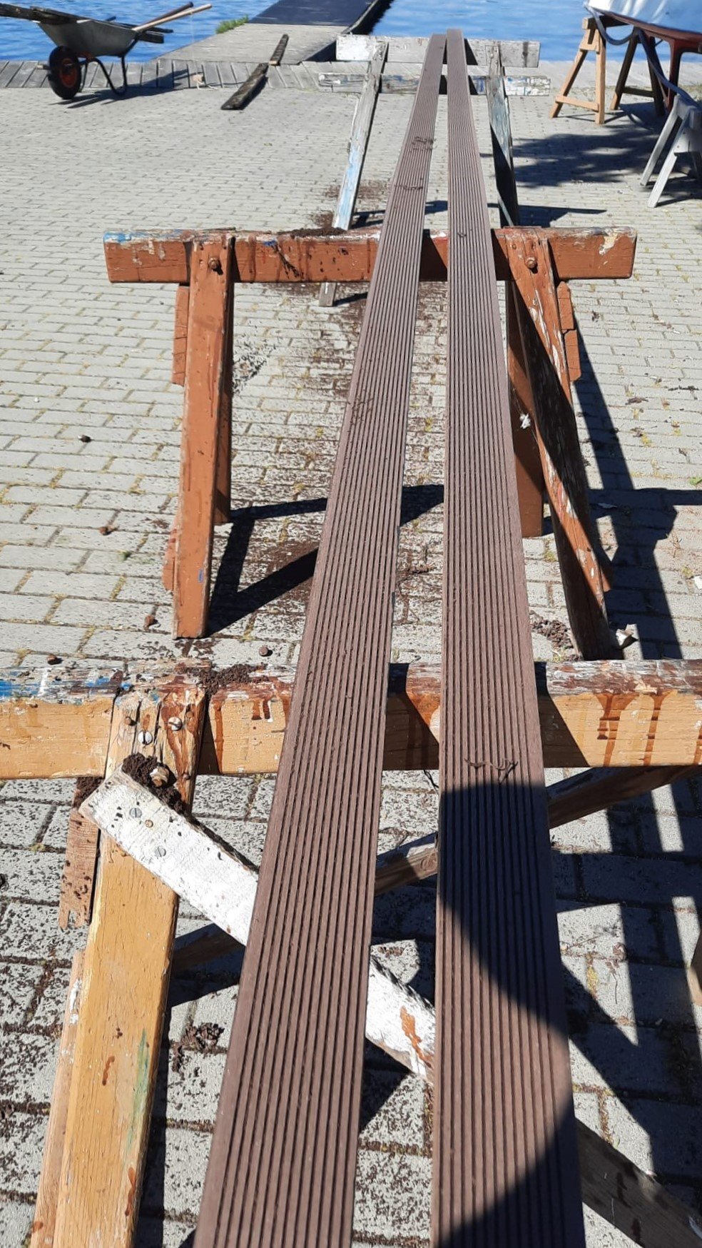 Instandsetzung Bootssteg