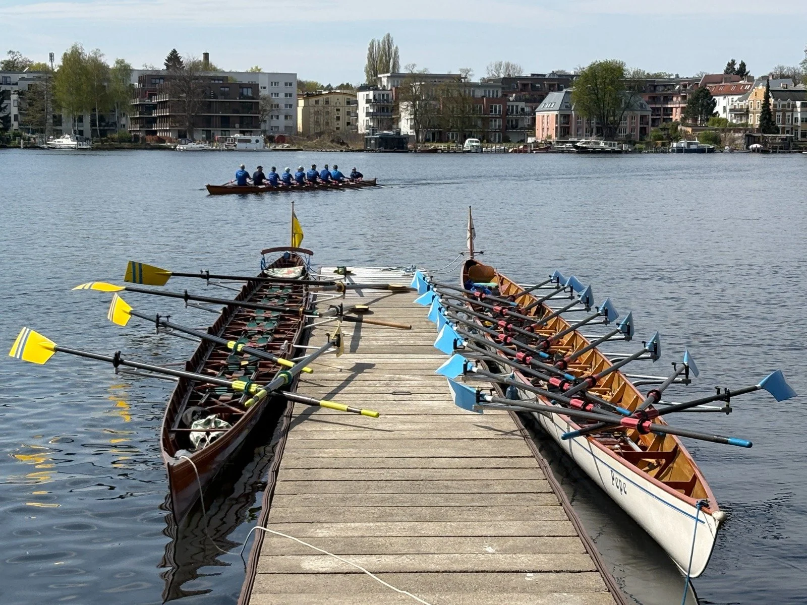 Achterfahrt mit Eisbeinessen