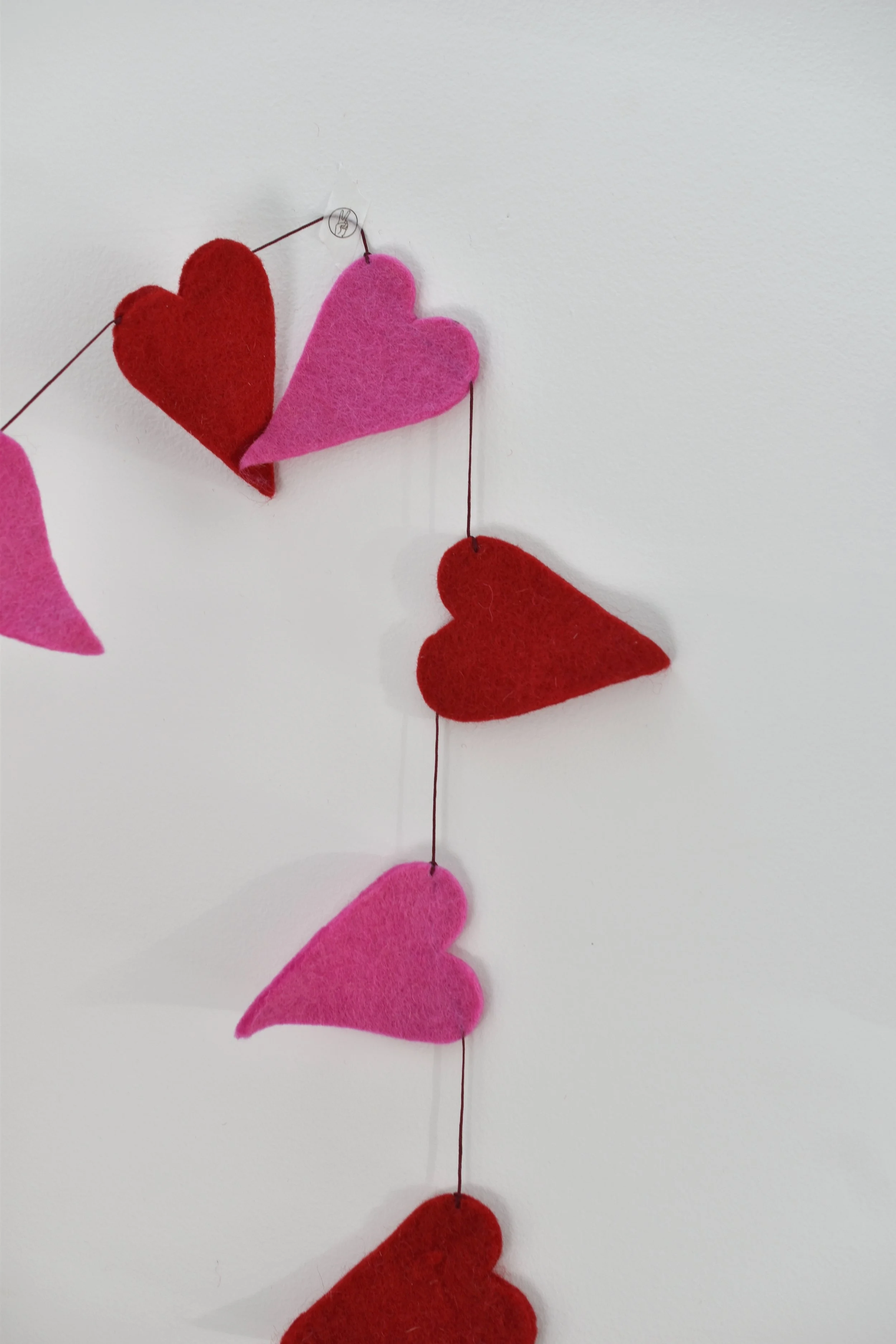 Felt Heart Garland