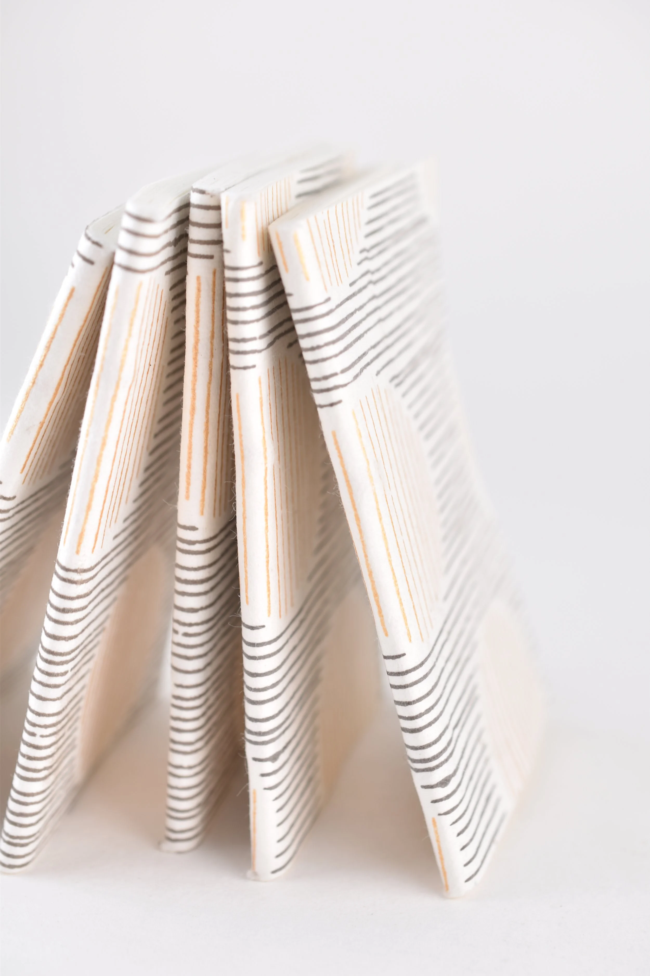 Mini Handmade Paper Notebook Set