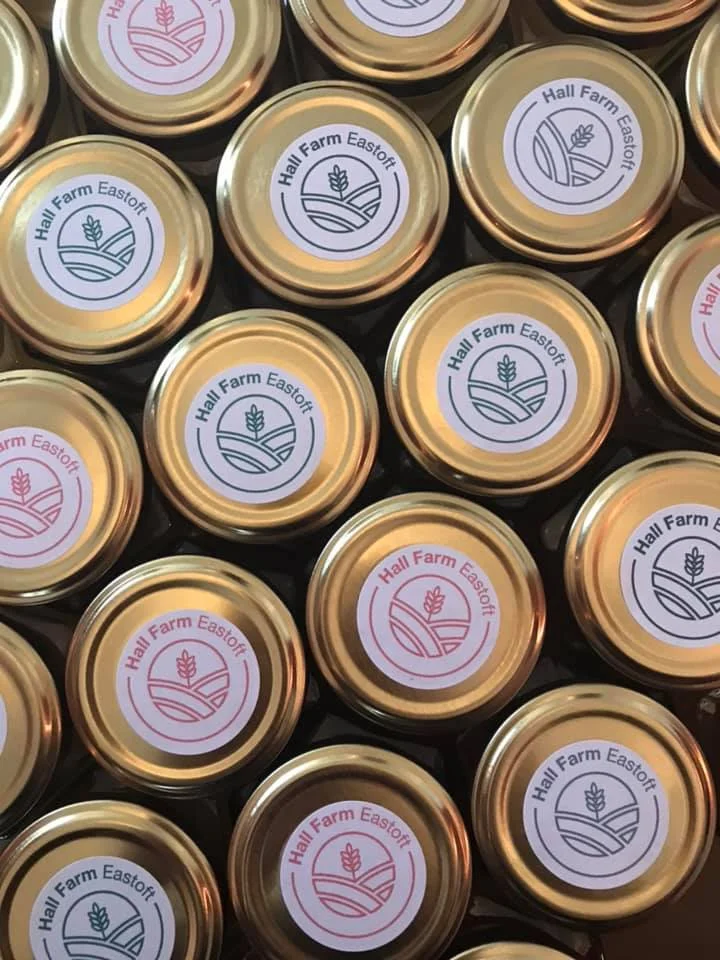 We love our new logo on the honey!