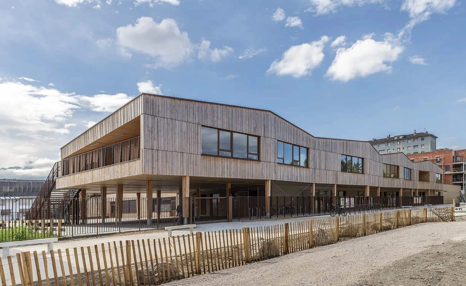 Groupe scolaire Anne Sylvestre, ZAC Flaubert à Grenoble