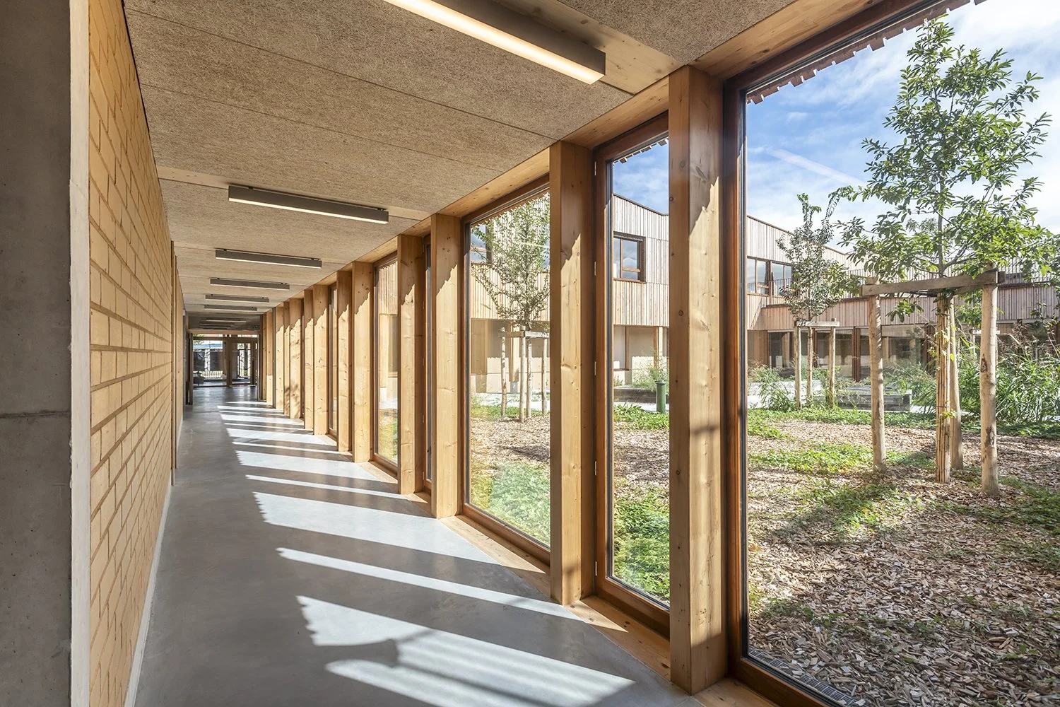 Groupe scolaire Anne Sylvestre, ZAC Flaubert à Grenoble