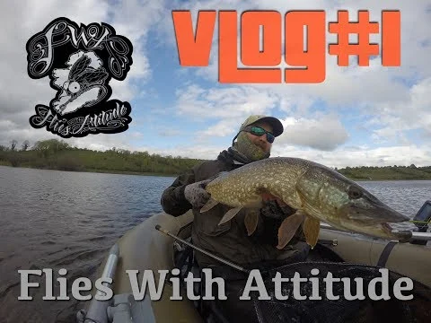 Vlog#1 Flies With Attitude,fly fishing for pike. (Copy)
