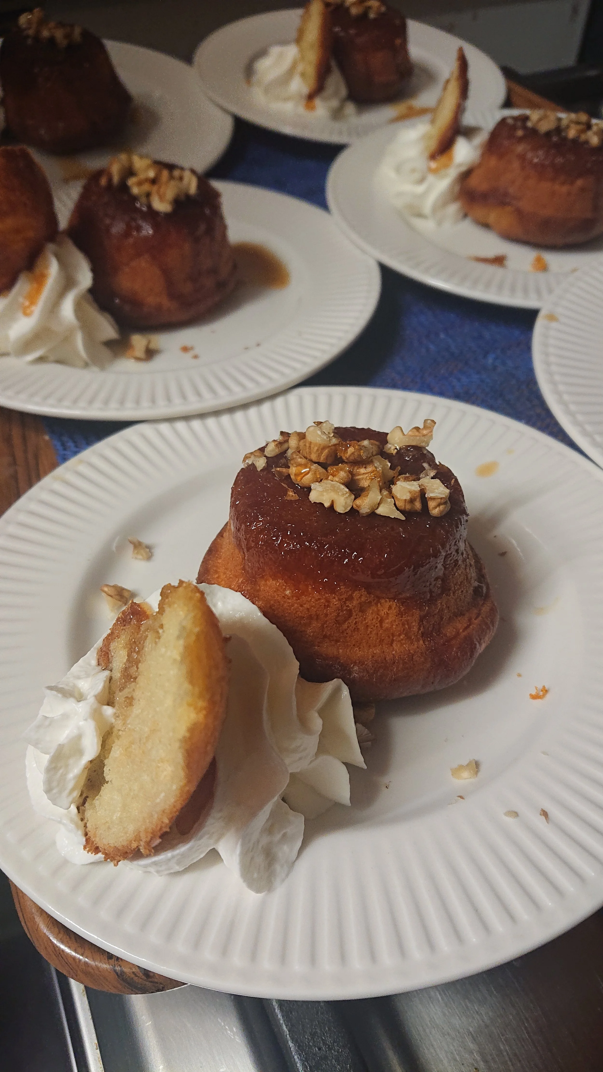 Babas au rhum maison. 
