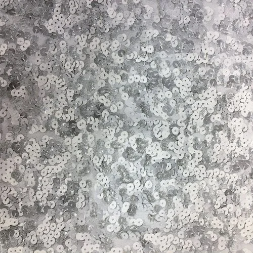 silver sequin
