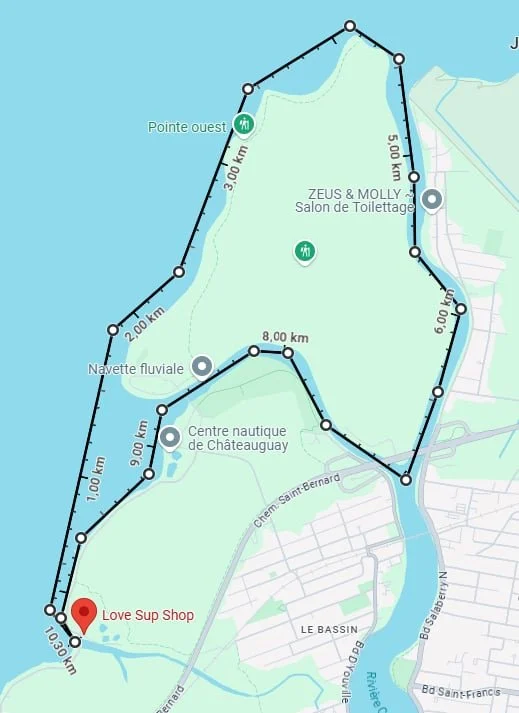 Course compétitive 10KM - Samedi 20 septembre 13h