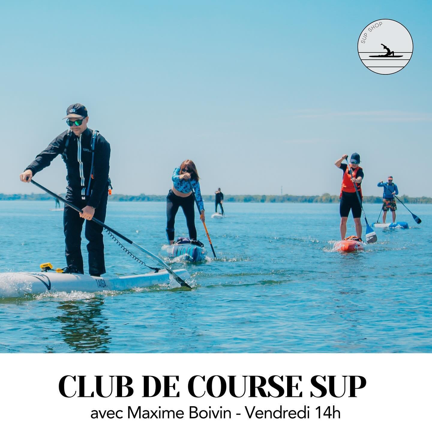 La saison chaude arrive &agrave; nos portes et le CLUB DE COURSE de SUP reprend l&rsquo;entrainement! ☀️
Du 17 mai et jusqu&rsquo;au 5 juillet, Max Bee  offrira un cours de 90 minutes tous les vendredis de 14h &agrave; 15h30 💥
Pour une 2e ann&eacute