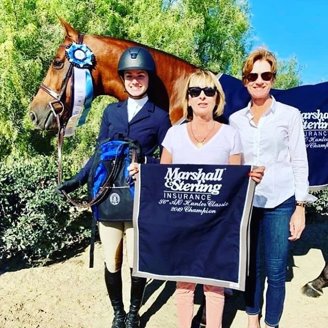 Wrapping up our season with @blenheimequisports was pretty special. Major congratulations to Caroline Ingalls for having a phenomenal season and receiving Marshall &amp; Sterling Insurance 3&rsquo;6&rdquo; Grand Champion! Also special congratulations