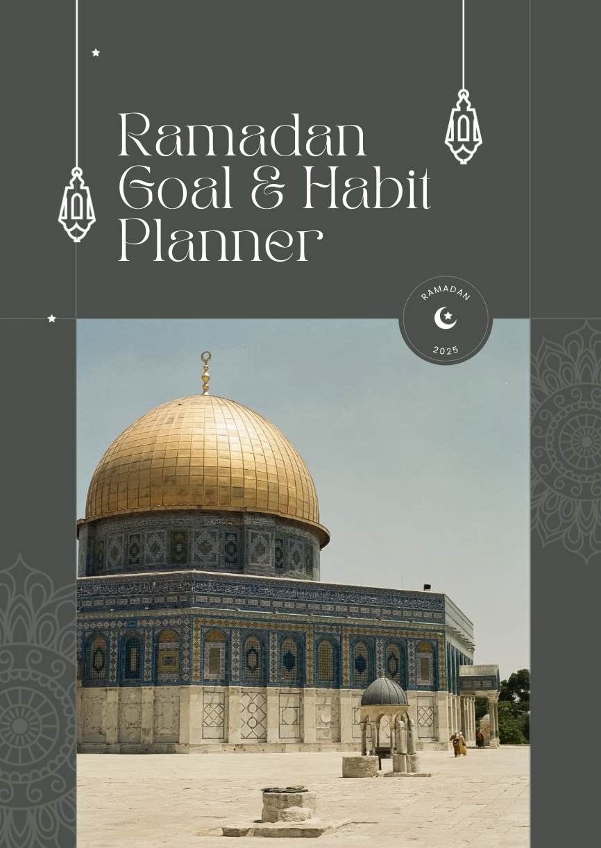 Ramadan 2026 Habit and Goals Tracker