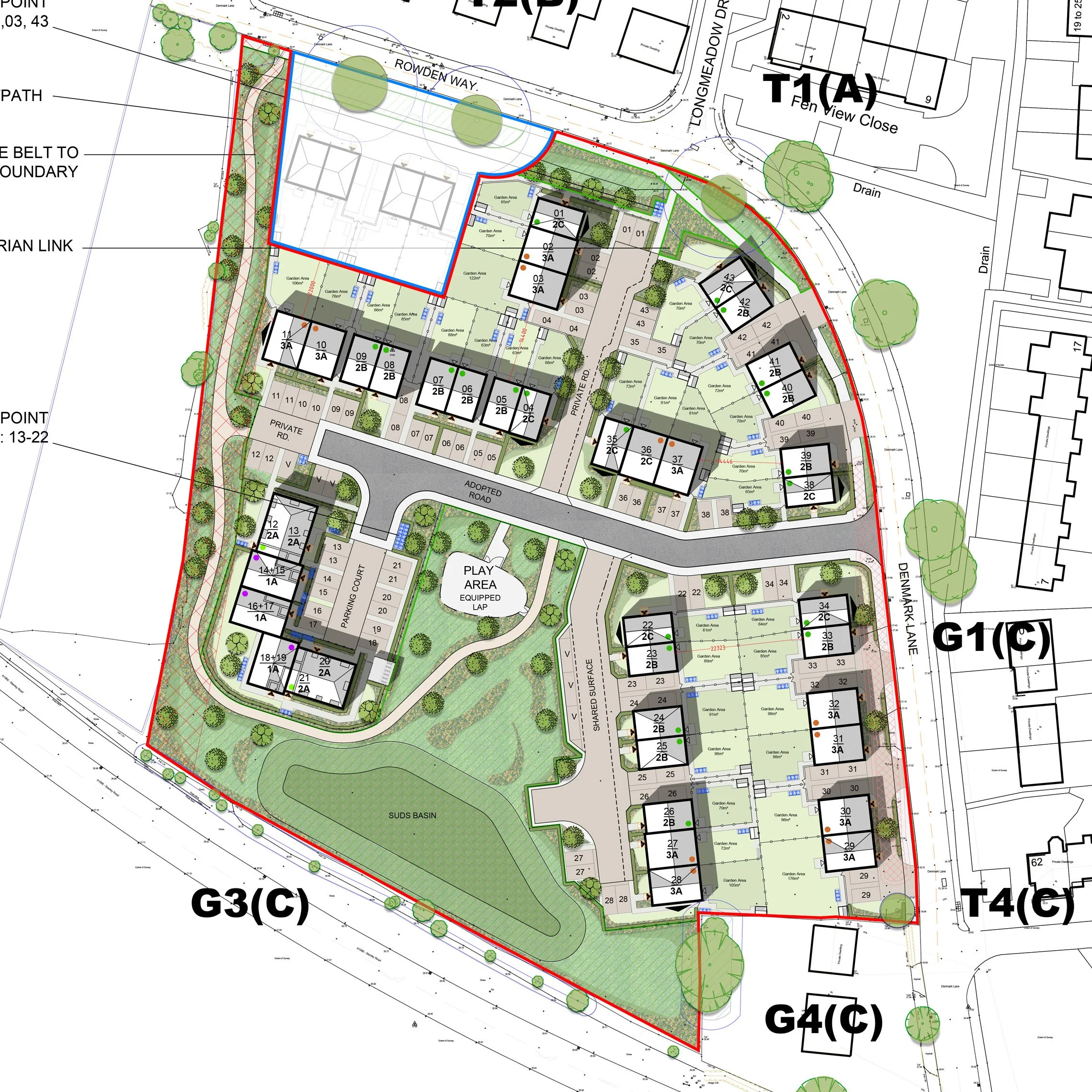 Approval of Denmark Lane