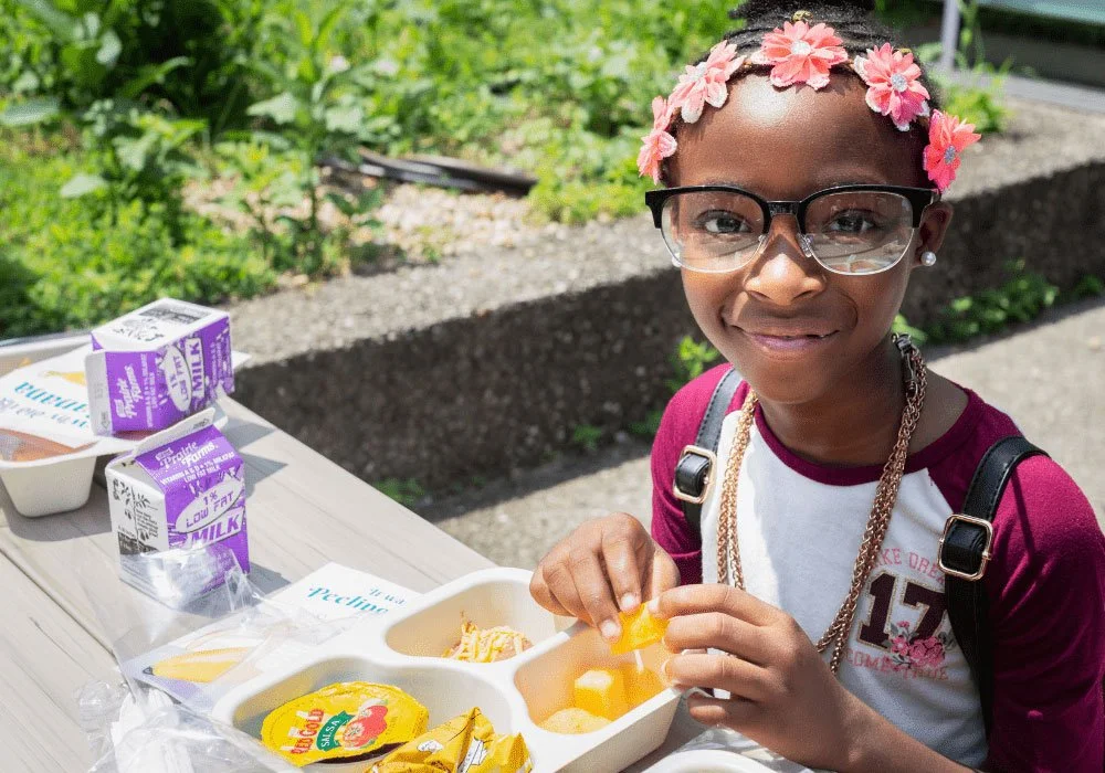 Young Girl with Milk
