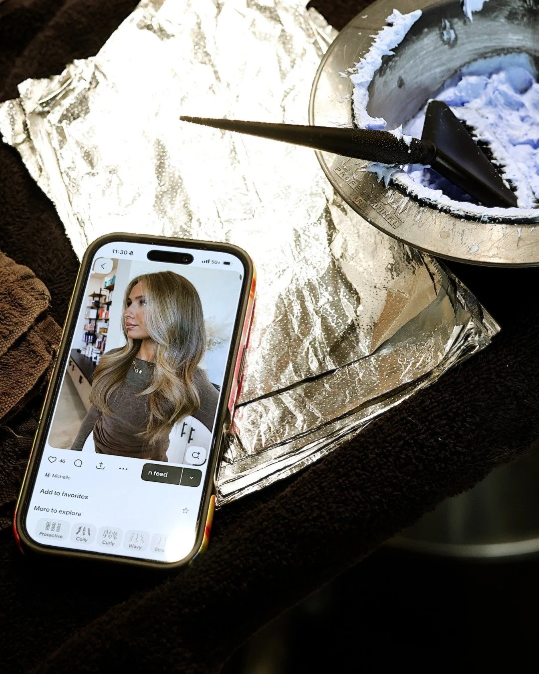 Inspo locked in. Foils down. Magic pending. 🖤💫
ㅤ
#alankoa #madisonwi #madisonsalon #luxuryhaircare
#uwmadison